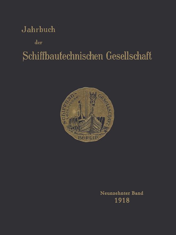 Produktbild: Jahrbuch der Schiffbautechnischen Gesellschaft