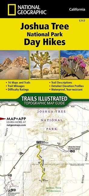 Produktbild: Joshua Tree National Park Day Hikes Map