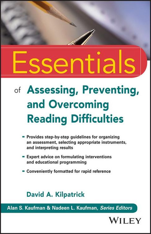 Produktbild: Essentials of Assessing, Preventing, and Overcoming Reading Difficulties