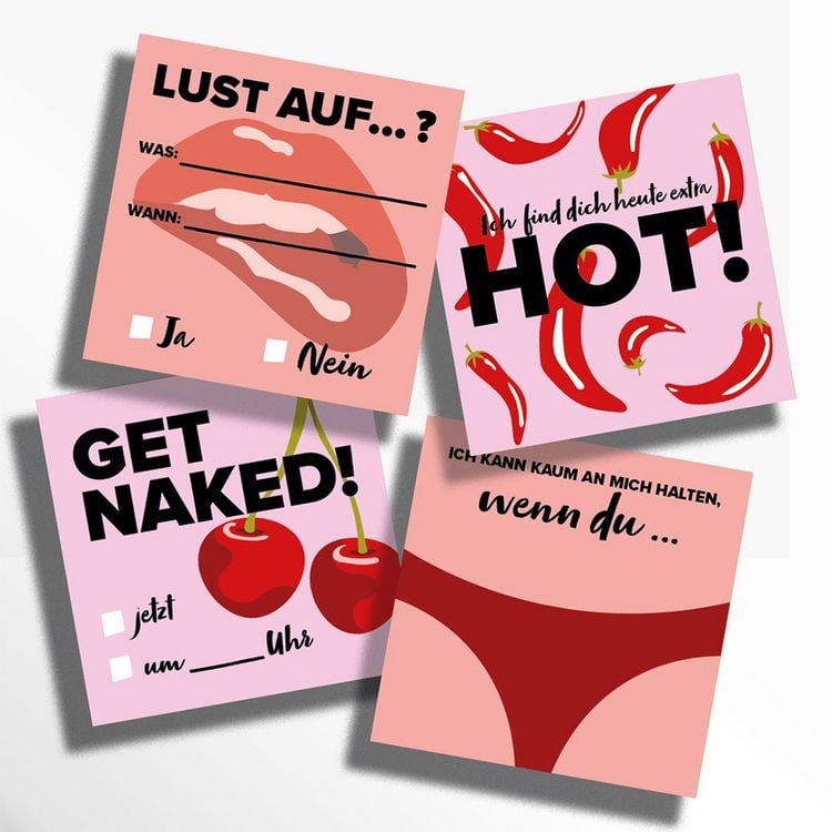 Produktbild: Sticky Notes: Hei&szlig; & Intim