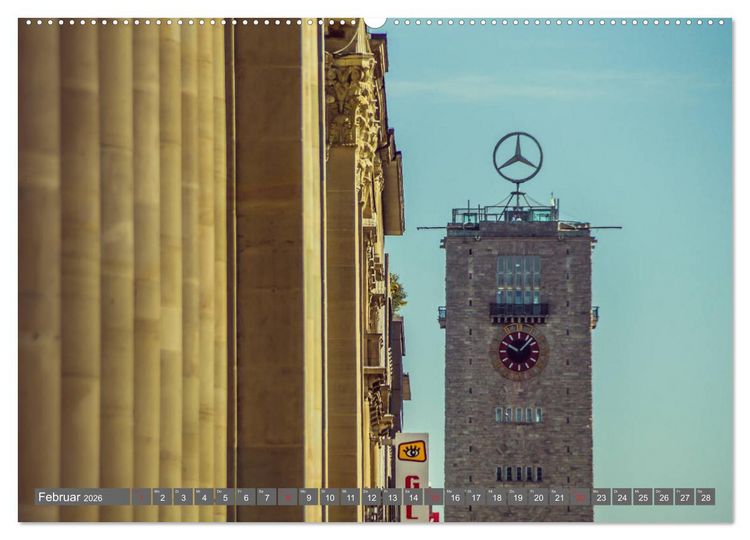 Produktbild: Stuttgart - Bilder einer Stadt 2026 (hochwertiger Premium Wandkalender 2026 DIN A2 quer), Kunstdruck in Hochglanz