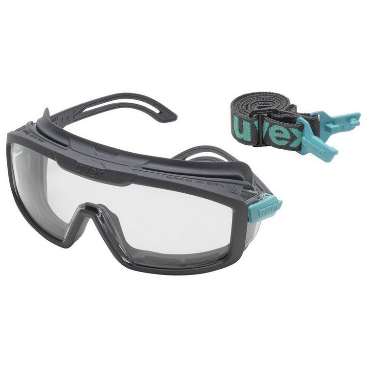 Produktbild: Uvex i-guard+ 9143300 Vollsichtbrille Grau, Blau