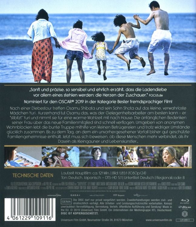 Produktbild: Shoplifters - Familienbande