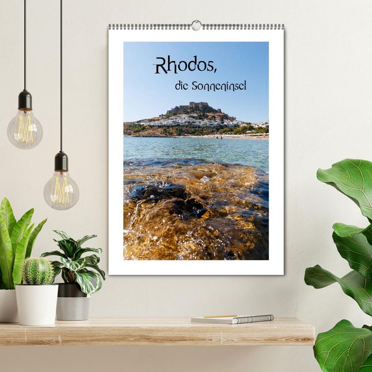 Produktbild: Rhodos, die Sonneninsel (Wandkalender 2026 DIN A2 hoch), CALVENDO Monatskalender