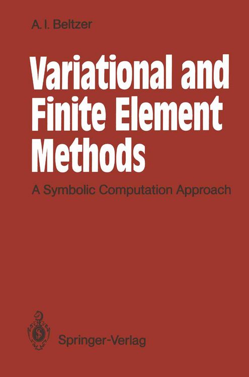 Produktbild: Variational and Finite Element Methods
