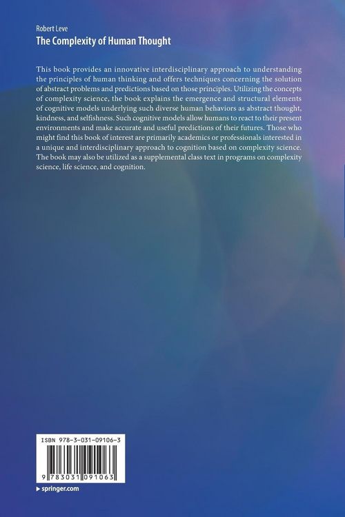 Produktbild: The Complexity of Human Thought
