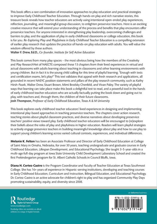 Produktbild: Re-Exploring Play and Playfulness in Early Childhood Teacher Education