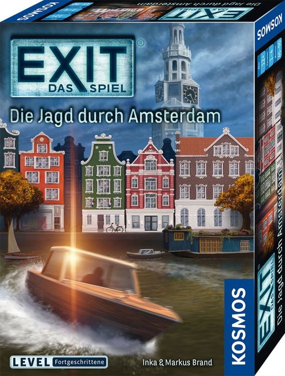 Produktbild: EXIT® - Das Spiel: Die Jagd durch Amsterdam