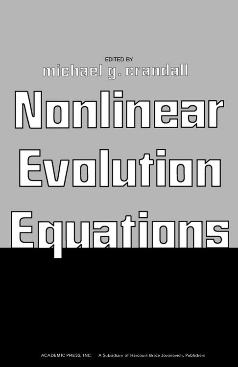 Produktbild: Nonlinear Evolution Equations