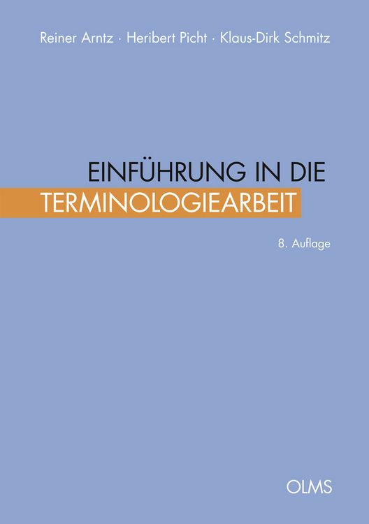 Produktbild: Einf&uuml;hrung in die Terminologiearbeit