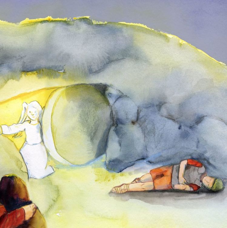 Produktbild: Via Lucis. Der Lichtweg von Ostern bis Pfingsten. Mini-Bilderbuch.