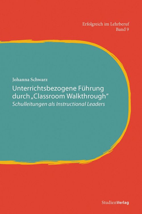 Produktbild: Unterrichtsbezogene F&uuml;hrung durch "Classroom Walkthrough"
