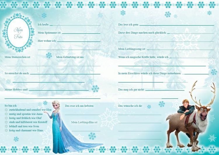 Produktbild: Disney Die Eisk&ouml;nigin: Mein Elsa-Freundebuch