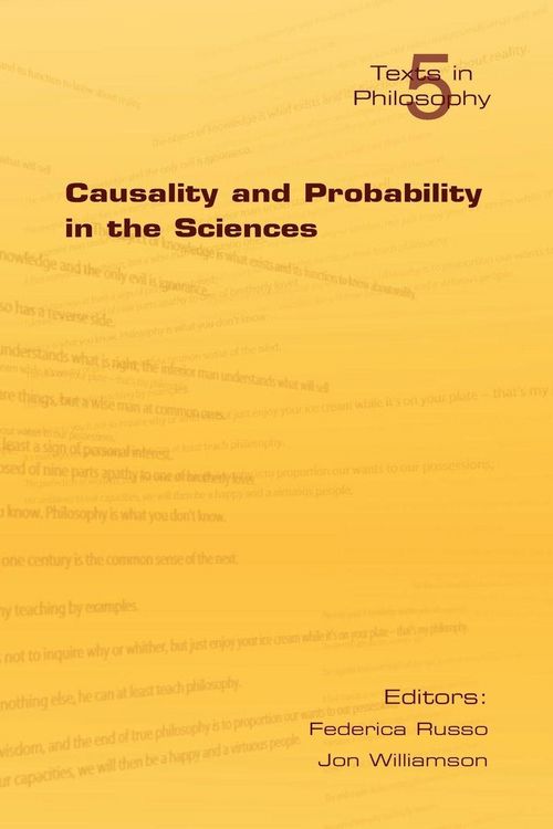 Produktbild: Causality and Probability in the Sciences