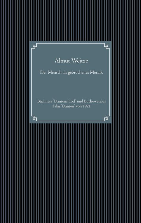 Produktbild: Der Mensch als gebrochenes Mosaik