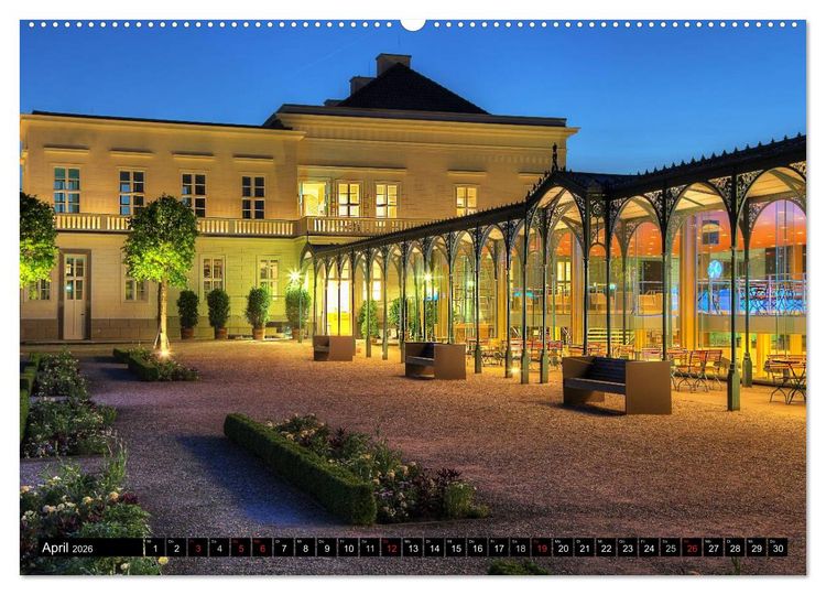 Produktbild: Die G&auml;rten in Herrenhausen (Wandkalender 2026 DIN A2 quer), CALVENDO Monatskalender