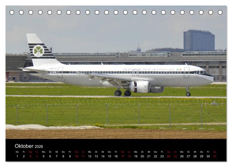 Produktbild: Im alten Glanz: Flugzeuge in Retro Livery (Tischkalender 2026 DIN A5 quer), CALVENDO Monatskalender