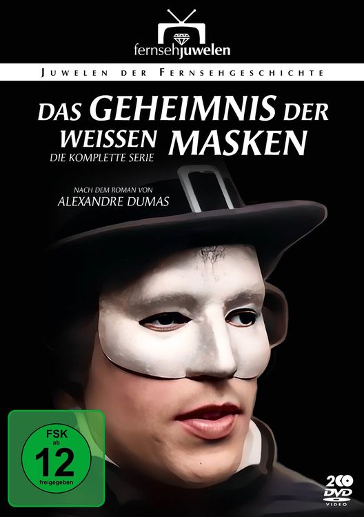 Produktbild: Das Geheimnis der wei&szlig;en Masken - Die komplette Serie (Fernsehjuwelen) [2 DVDs]