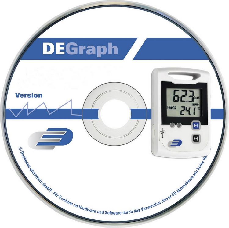 Produktbild: Dostmann electronic 311041 Mess-Software Passend f&uuml;r Marke (Messger&auml;te-Zubeh&ouml;r) Dostmann Electronic Dostmann LOG100, Dostmann