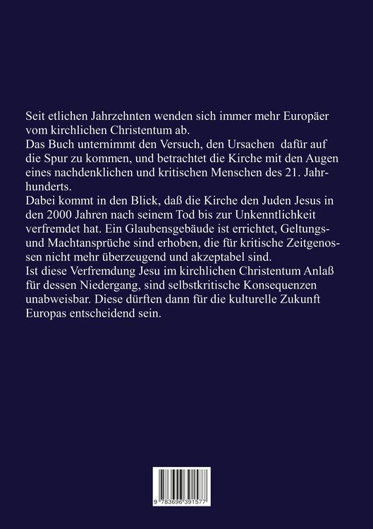Produktbild: Der verfremdete Jesus