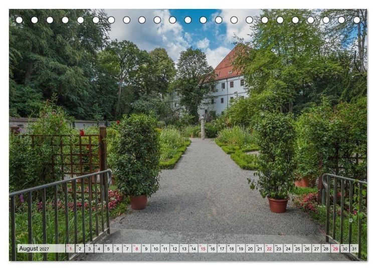 Produktbild: Augsburg - Bayerische Weltstadt mit Herz (Tischkalender 2027 DIN A5 quer), CALVENDO Monatskalender