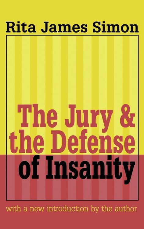 Produktbild: Jury and the Defense of Insanity