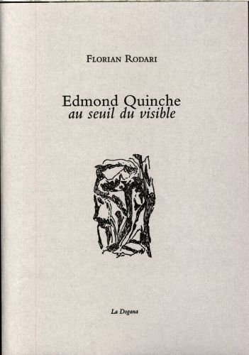 Produktbild: Edmond Quinche, au seuil du visible
