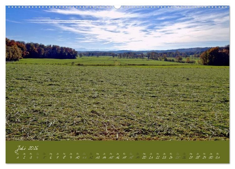 Produktbild: Spaziergang um das Kloster St. Ottilien (Wandkalender 2026 DIN A2 quer), CALVENDO Monatskalender