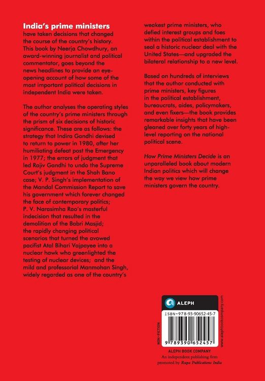 Produktbild: How Prime Ministers Decide
