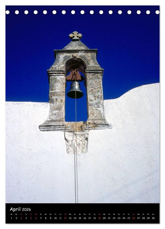 Produktbild: KRETA (Tischkalender 2026 DIN A5 hoch), CALVENDO Monatskalender