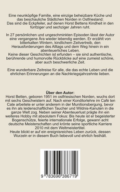 Produktbild: Unsere Kindheit in den f&uuml;nfziger und sechziger Jahren