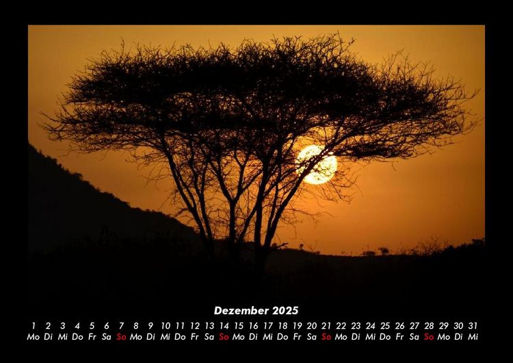 Produktbild: Sonnenunterg&auml;nge 2025 Fotokalender DIN A3