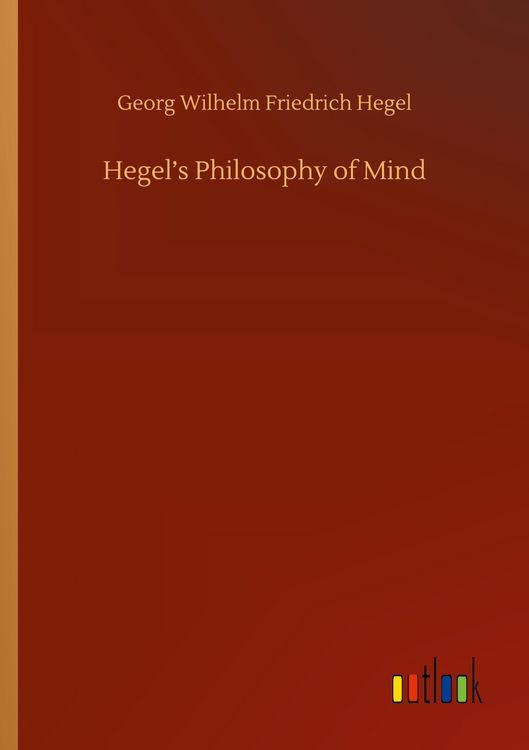Produktbild: Hegel's Philosophy of Mind
