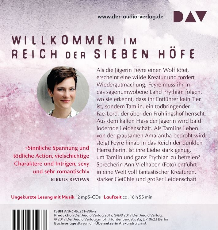 Produktbild: Dornen und Rosen / Das Reich der sieben Höfe Band 1