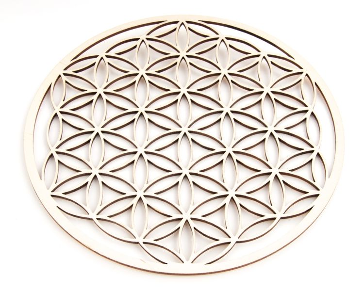 Produktbild: Blume des Lebens aus Holz 22 cm