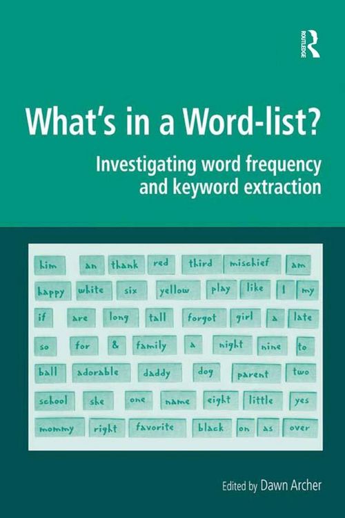 Produktbild: What's in a Word-list?