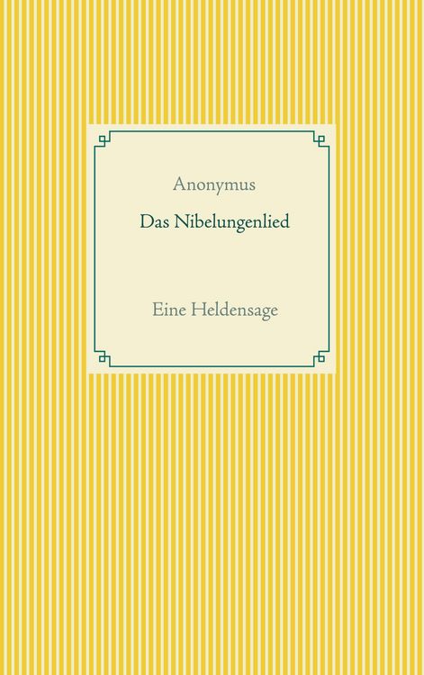 Produktbild: Das Nibelungenlied