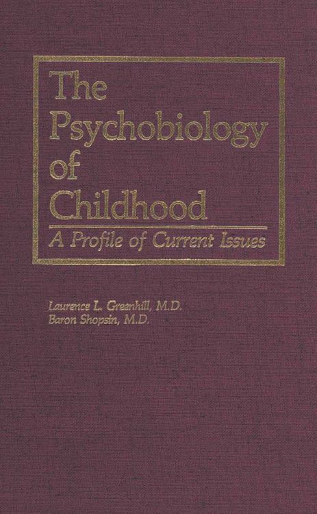 Produktbild: The Psychobiology of Childhood