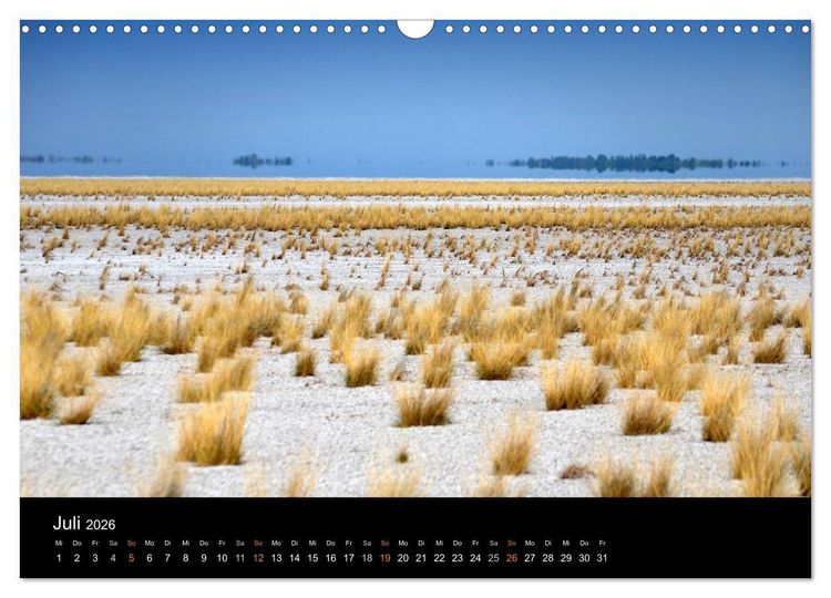 Produktbild: Namibia: Ein Traum von sanftem Licht und unendlicher Weite (Wandkalender 2026 DIN A3 quer), CALVENDO Monatskalender