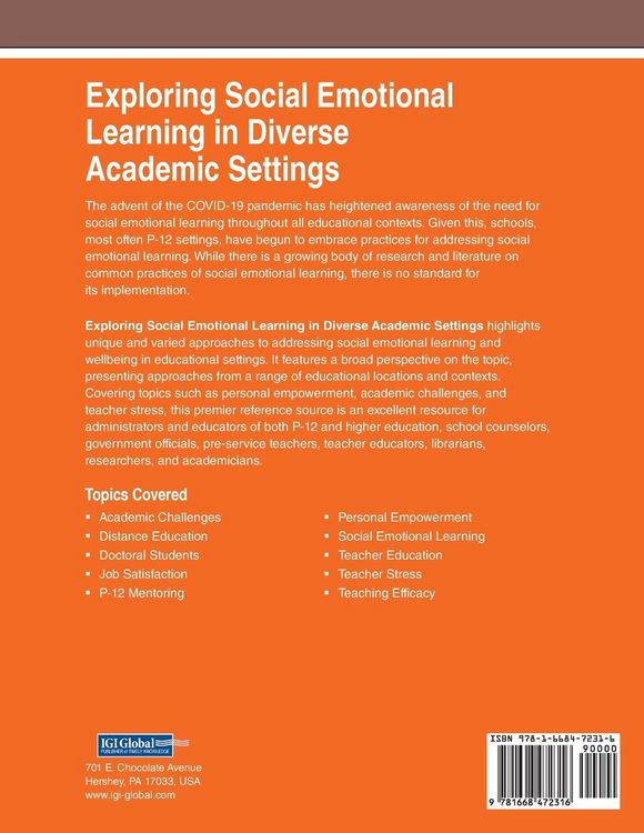 Produktbild: Exploring Social Emotional Learning in Diverse Academic Settings