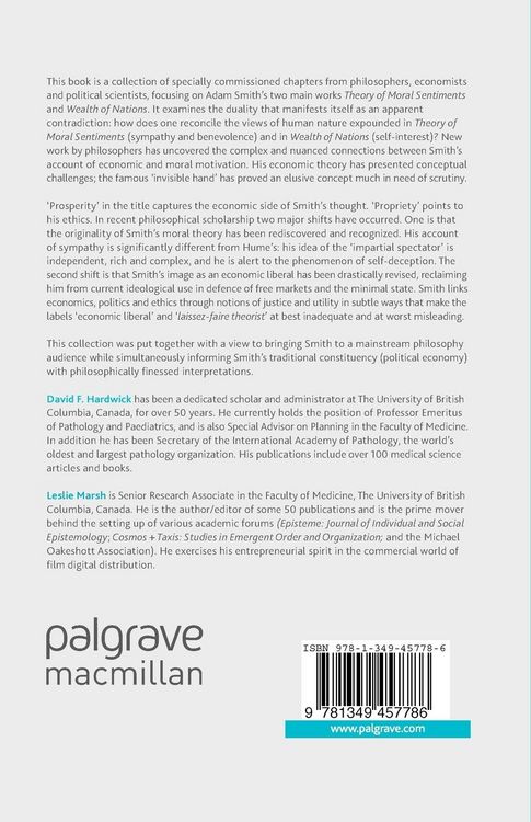 Produktbild: Propriety and Prosperity