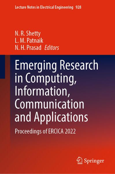 Produktbild: Emerging Research in Computing, Information, Communication and Applications
