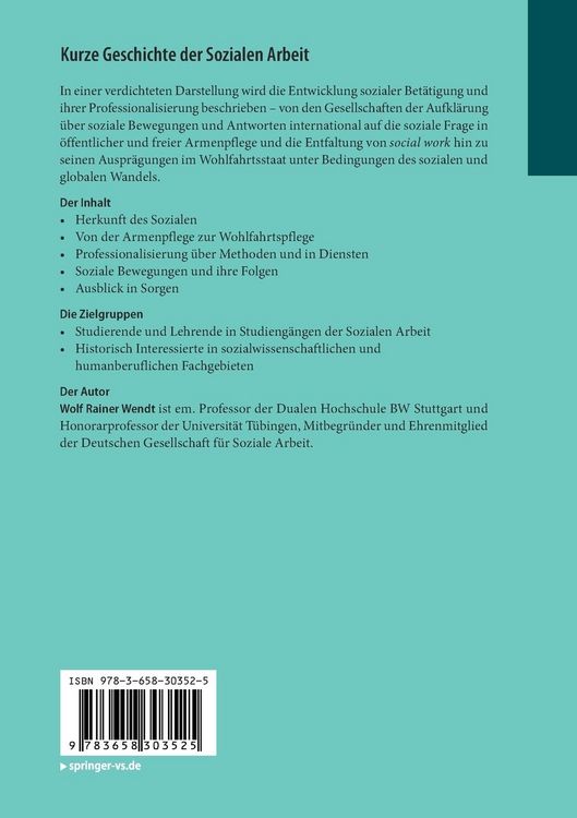 Produktbild: Kurze Geschichte der Sozialen Arbeit