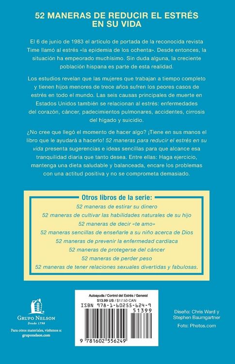 Produktbild: Los 52 Maneras de Reducir El Estr&iquest;&iquest;s En Su Vida = 52 Way to Reduce Stress in Your Life