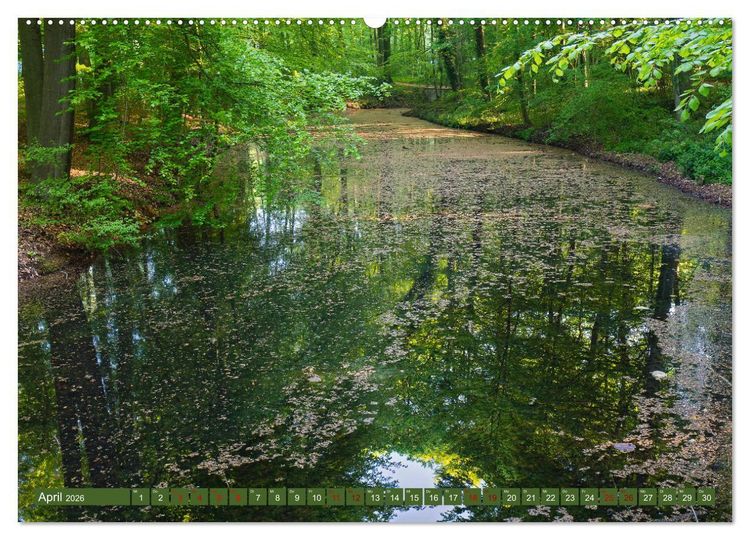 Produktbild: Das Steinfurter Bagno im Wandel der Jahreszeiten (hochwertiger Premium Wandkalender 2026 DIN A2 quer), Kunstdruck in Hochglanz