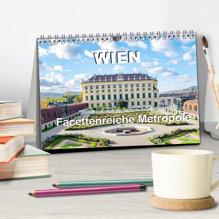 Produktbild: Wien Facettenreiche Metropole (Tischkalender 2027 DIN A5 quer), CALVENDO Monatskalender