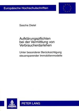 Produktbild: Aufklaerungspflichten bei der Vermittlung von Verbraucherdarlehen