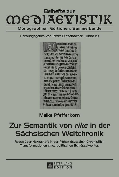 Produktbild: Zur Semantik von &laquo;rike&raquo; in der S&auml;chsischen Weltchronik