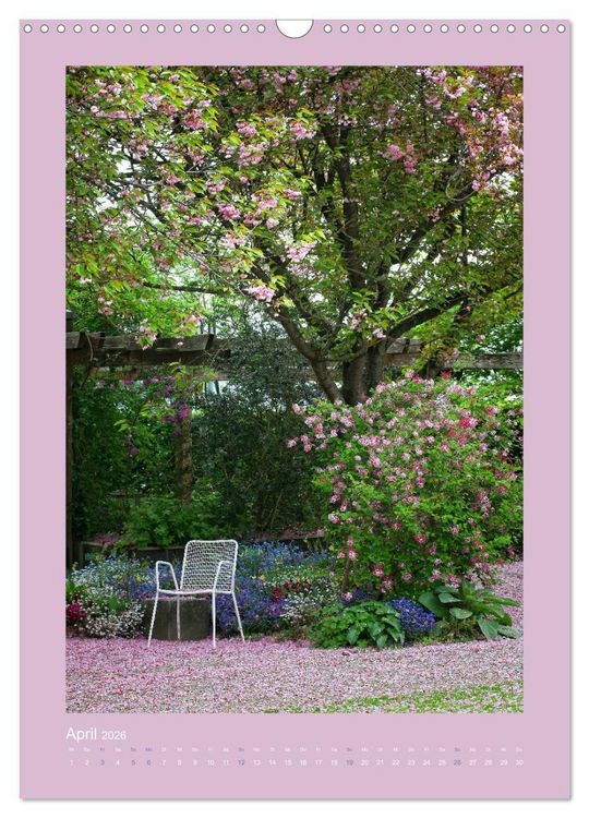 Produktbild: Farbtupferl - Botanischer Garten Augsburg (Wandkalender 2026 DIN A3 hoch), CALVENDO Monatskalender