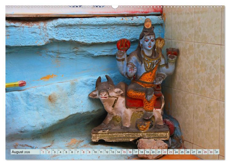 Produktbild: Typisch Indien - Jodhpur (hochwertiger Premium Wandkalender 2026 DIN A2 quer), Kunstdruck in Hochglanz